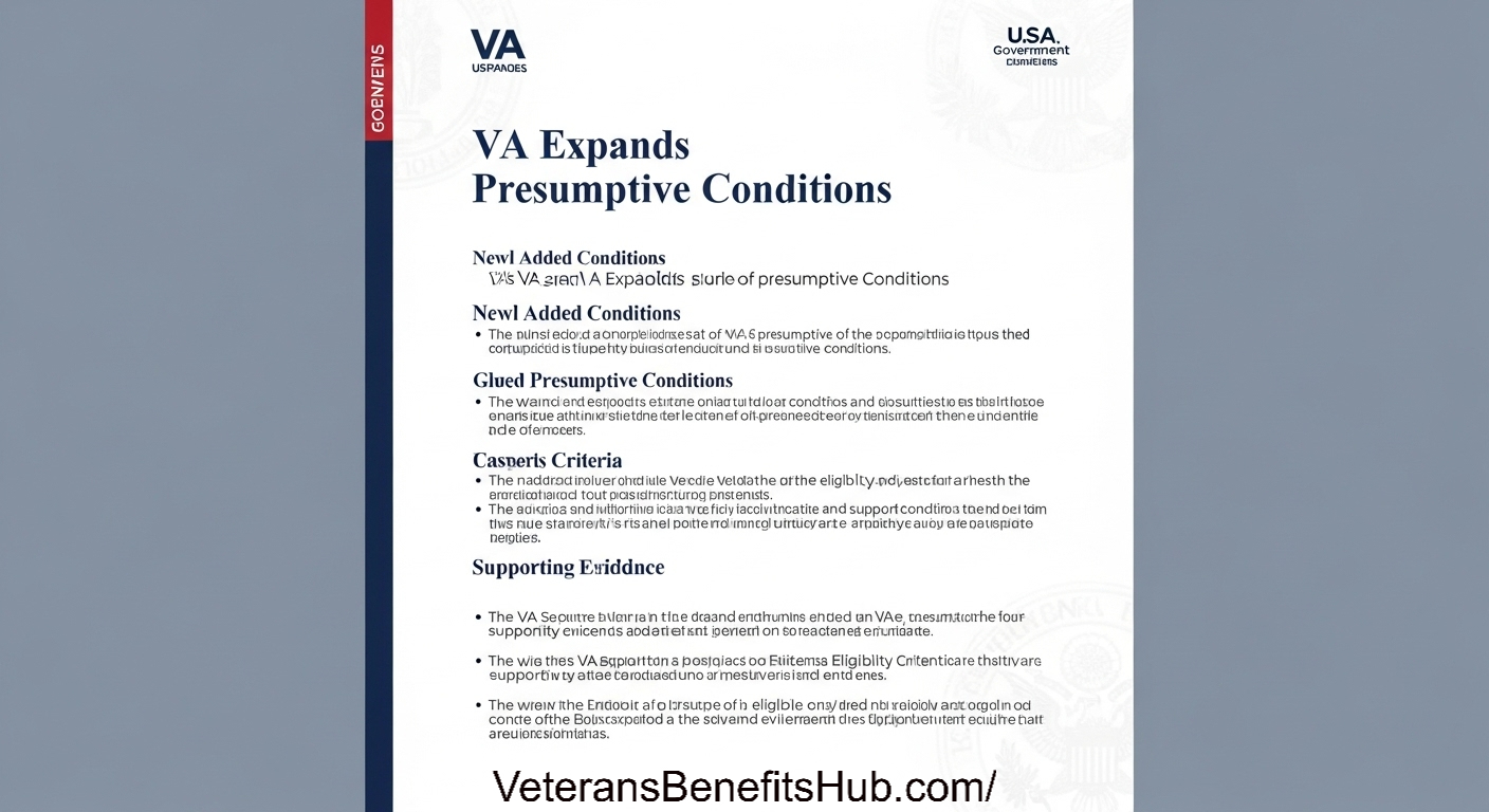 VA Expands Presumptive Conditions: A Step Forward for K2 and Post-9/11 Veterans